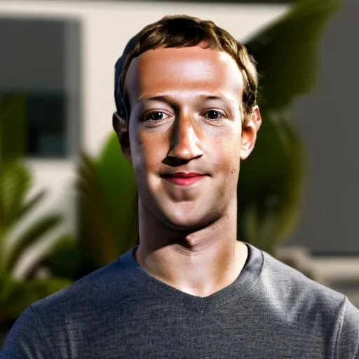 Photo Realistic 70mm Portrait Of Mark Zuckerberg M OpenArt