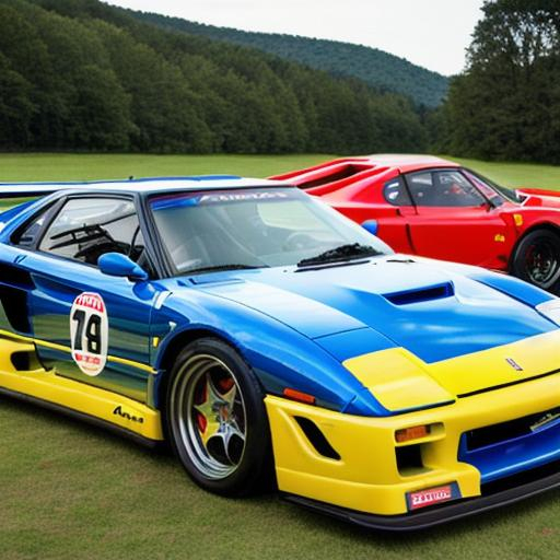 Nissan Skyliner Gtr Raceing Ferrari F40