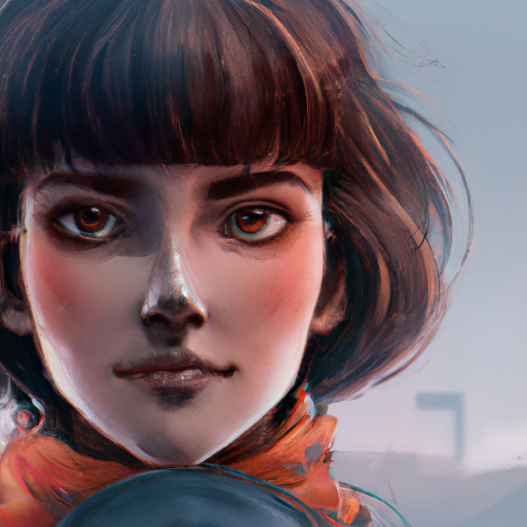 Velma Face Portrait Highly Detailed Digital Painti Openart