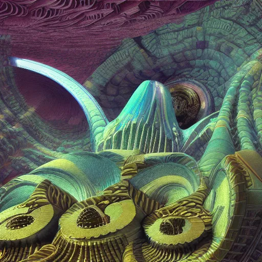 Mandelbulb Psygnosis Cover Art By Roger Dean D Re Openart