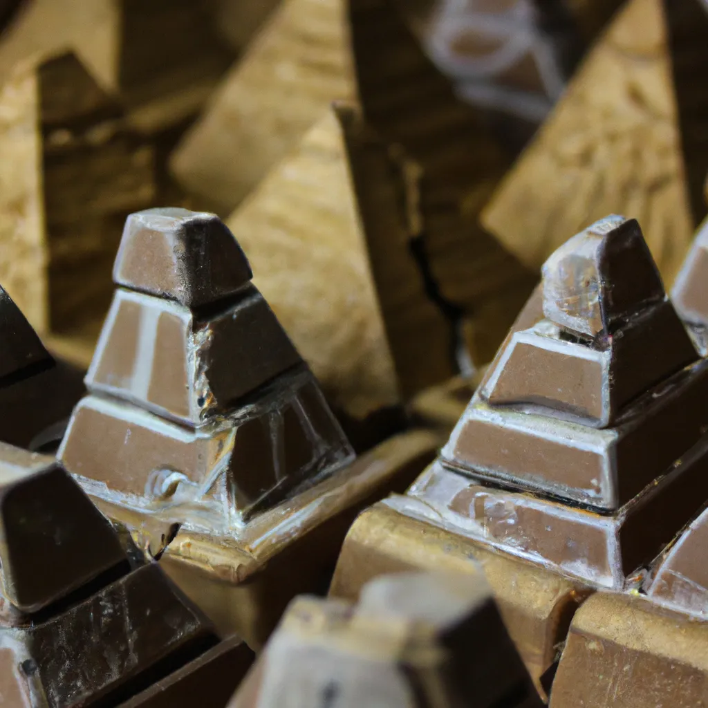 Chocolate Pyramids In Ancient Egypt High Quality Photo Openart