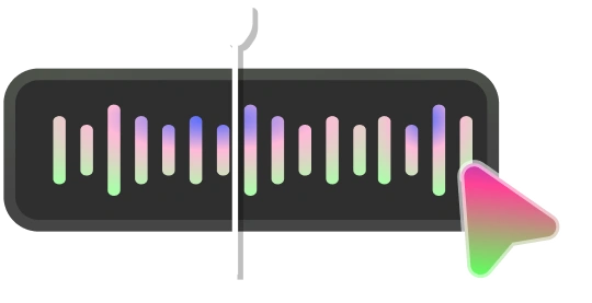 Audio Waveform Background