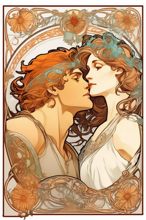 Alphonse Mucha Style