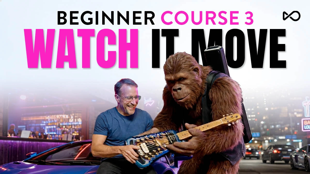 Dream Big With AI - Beginner Course 3: From Image To Motion With AI Video