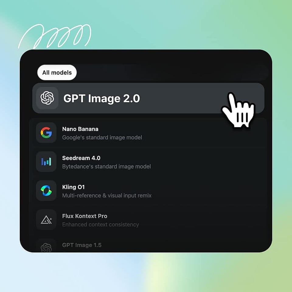 Pick a model and generate
