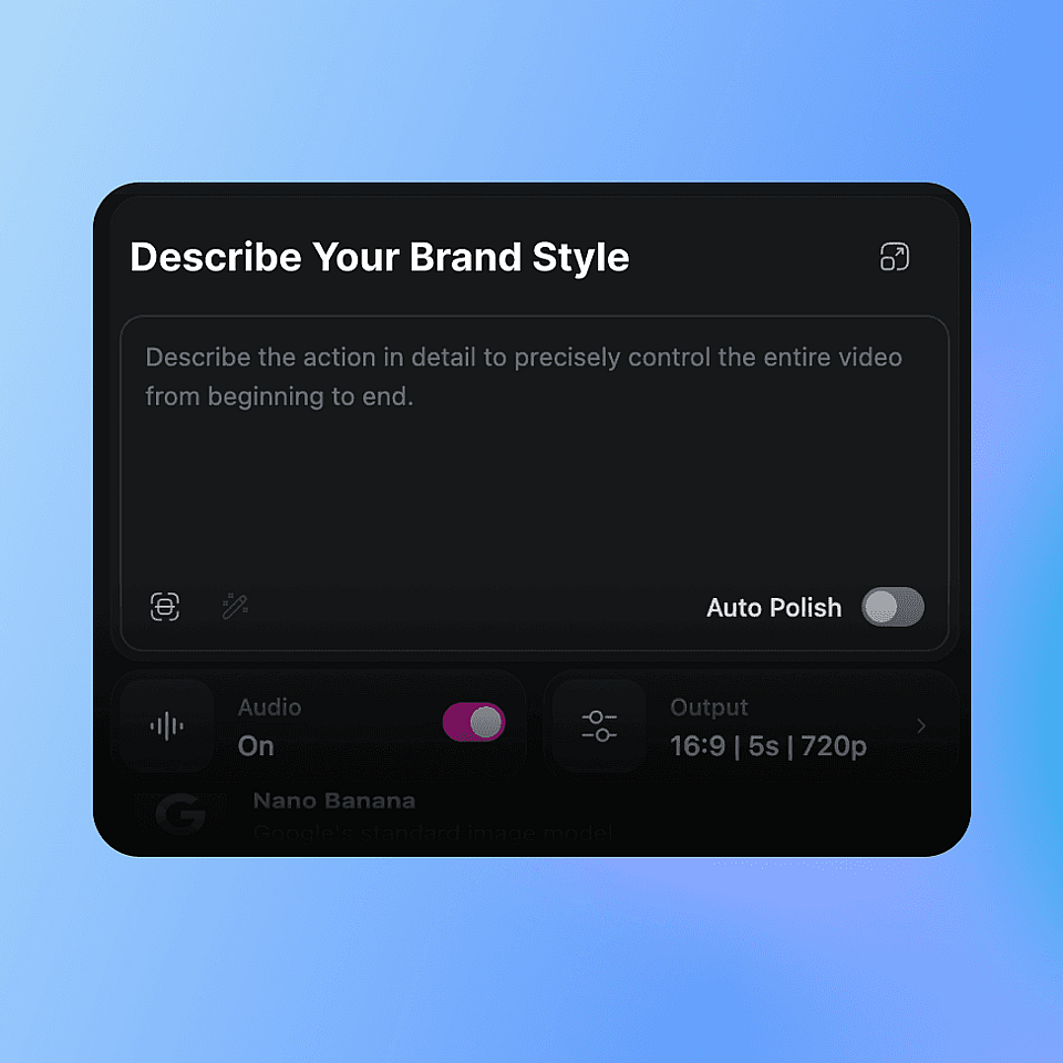 Describe Your Brand Style