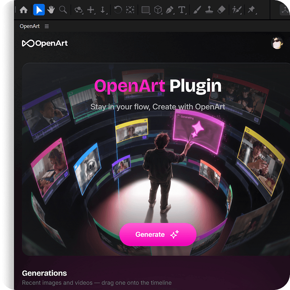 Open the plugin in After Effects