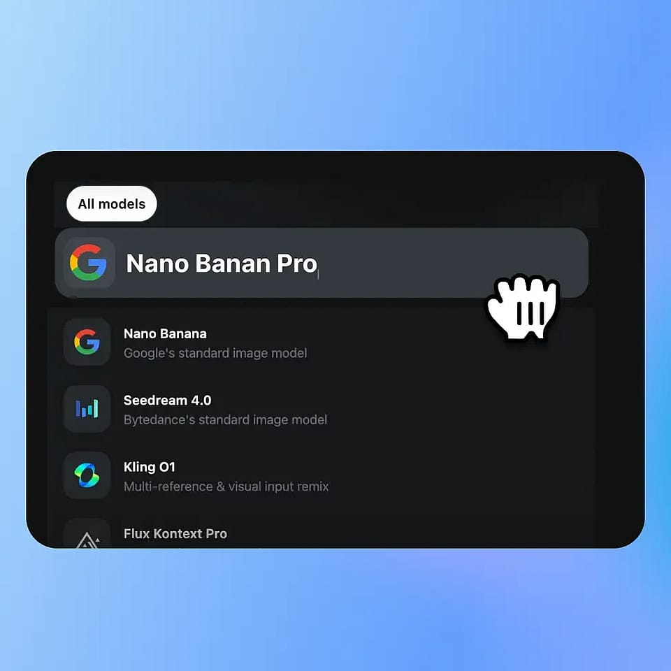 Choose Model & Upload