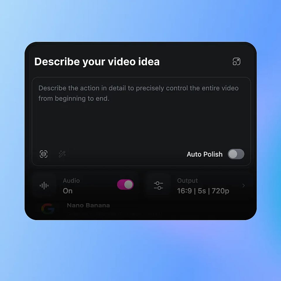 Describe Your Video Idea