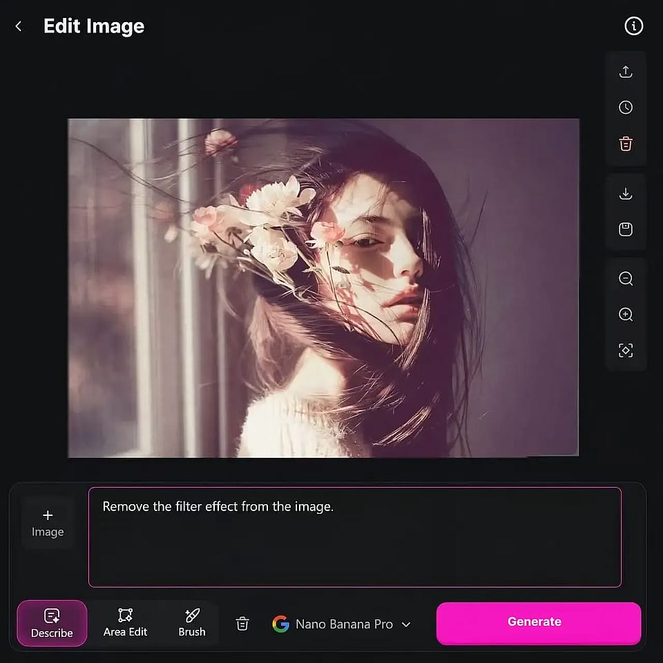 Describe What to Remove