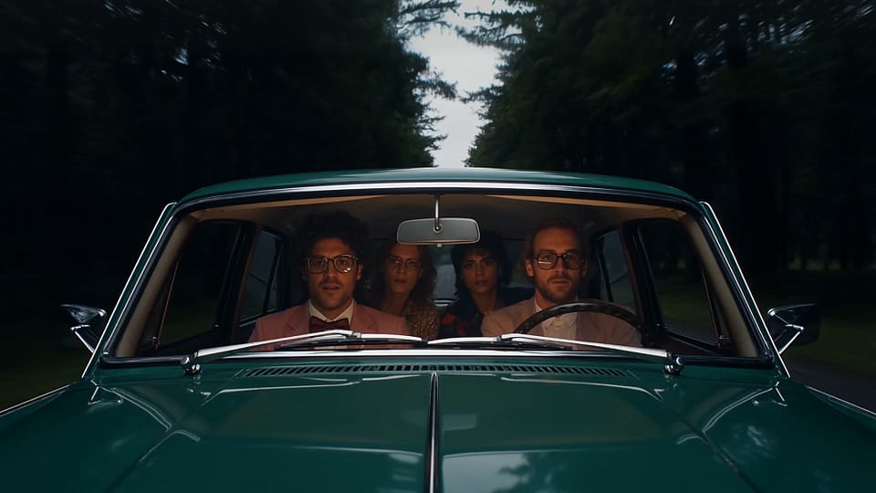 OpenArt cinematic driving still frame