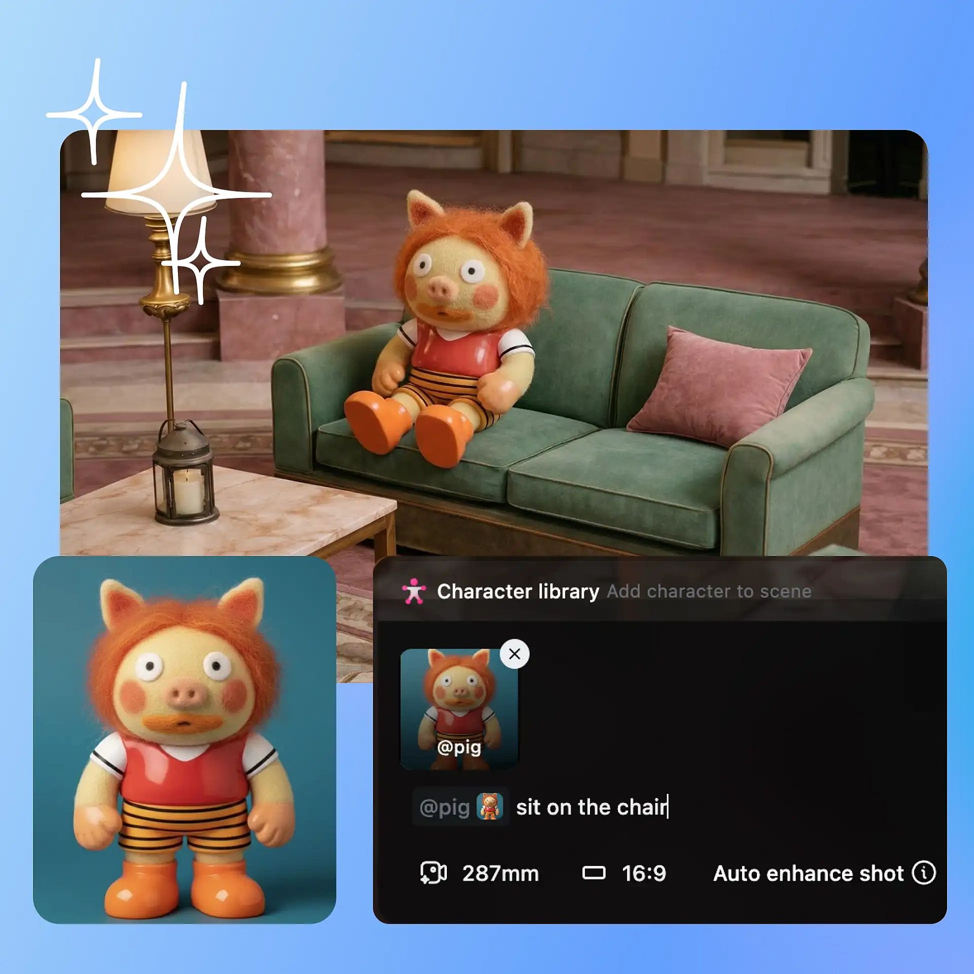 Concept art and moodboards