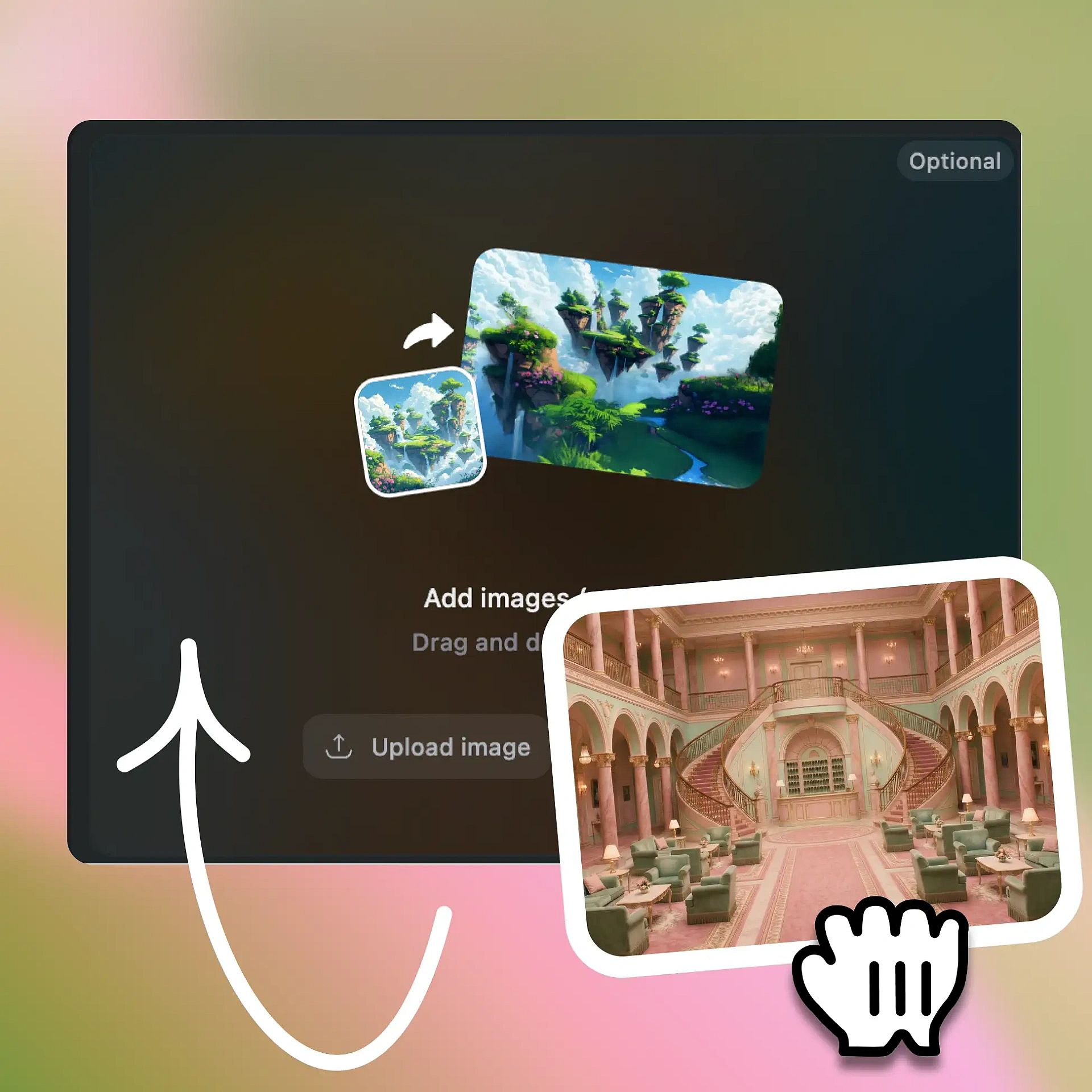 Prompt-to-image generation