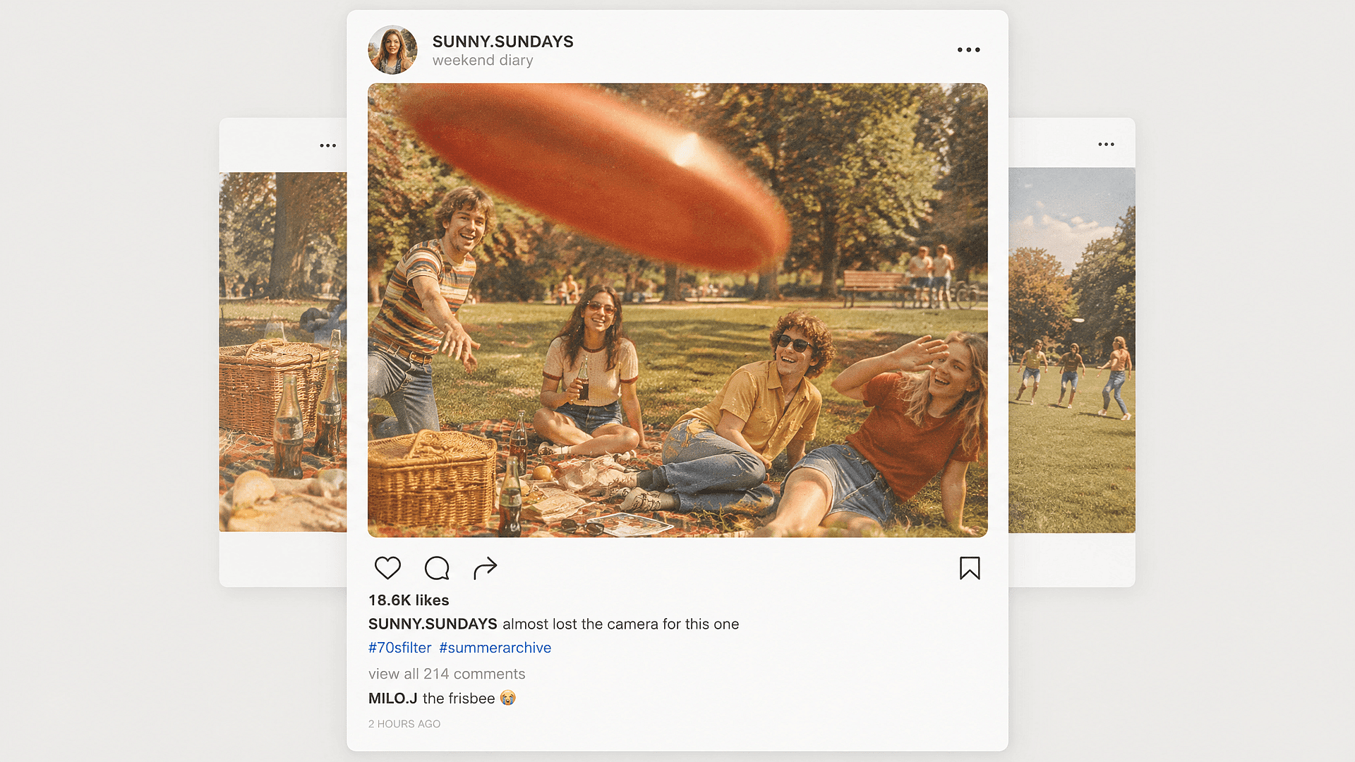 Vintage Social Media Posts