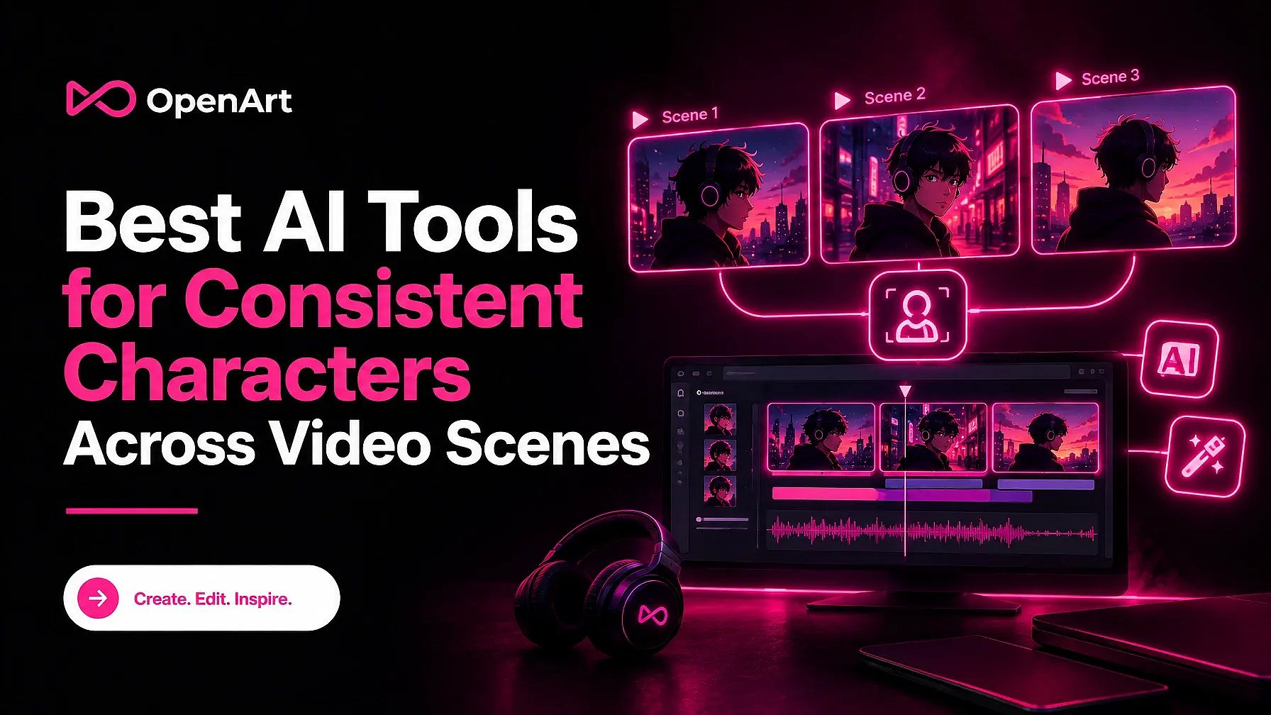 Best AI Tools for Consistent Characters Across Video Scenes