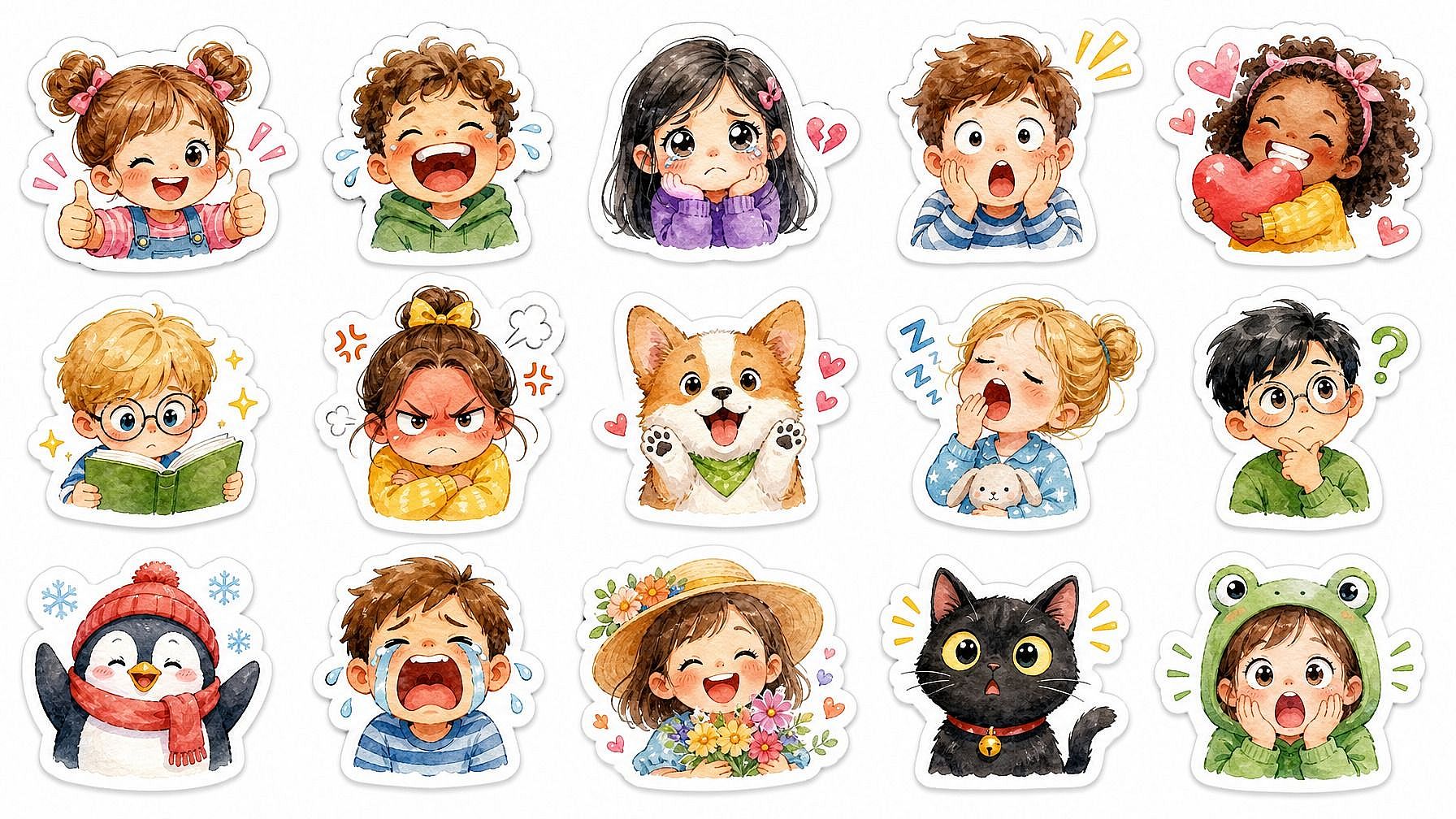 Stickers from Text or Image Input