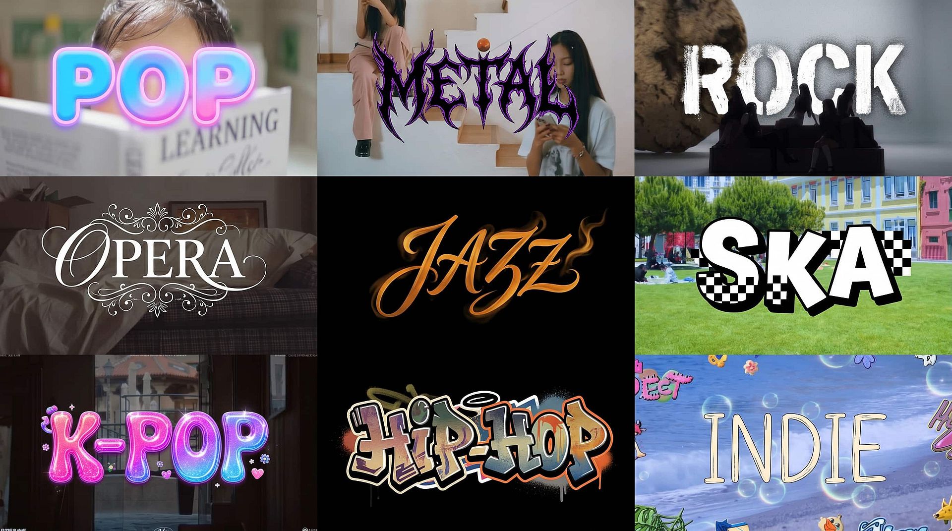 Any Style, Mood, or Energy