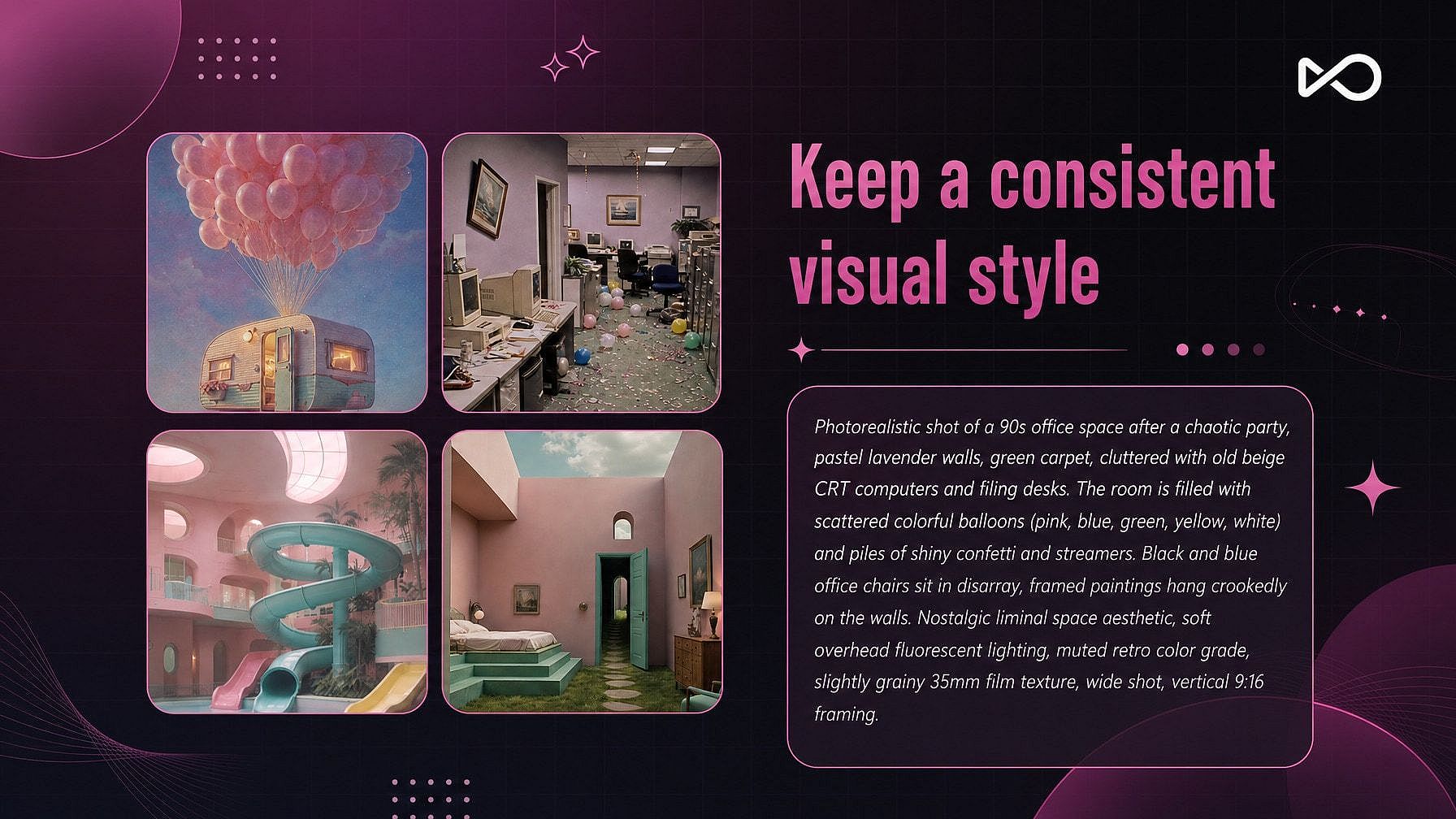 Keep a consistent visual style