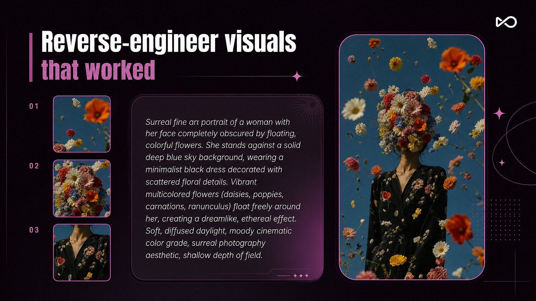 Reverse-engineer visuals that worked