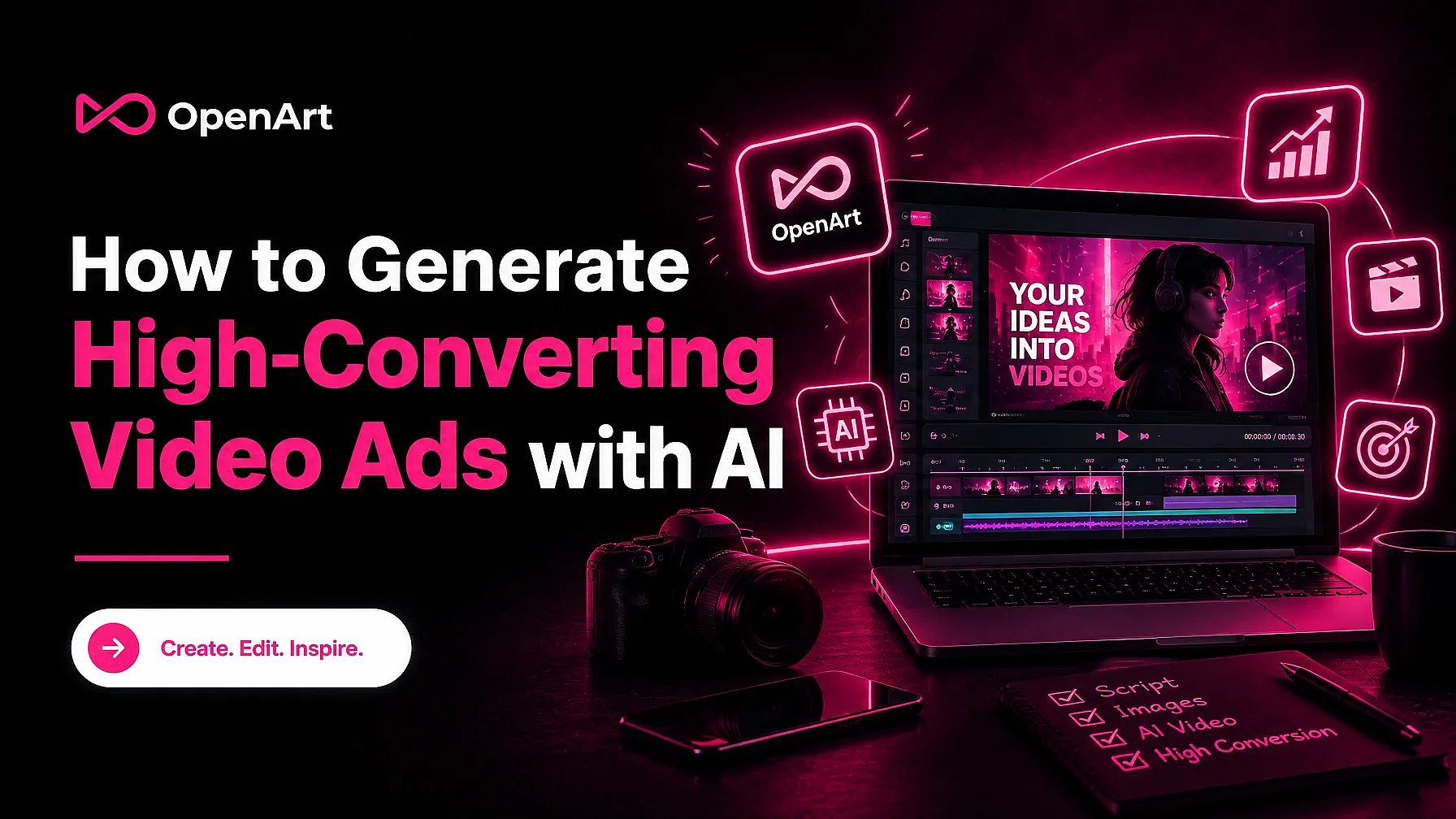 How to Generate High-Converting Video Ads with AI