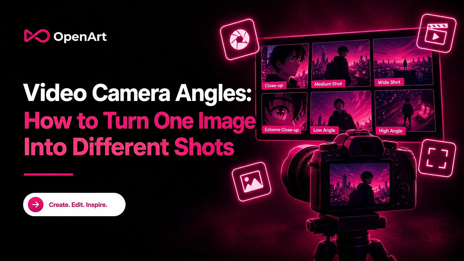 Video Camera Angles: How to Turn One Image Into Different Shots