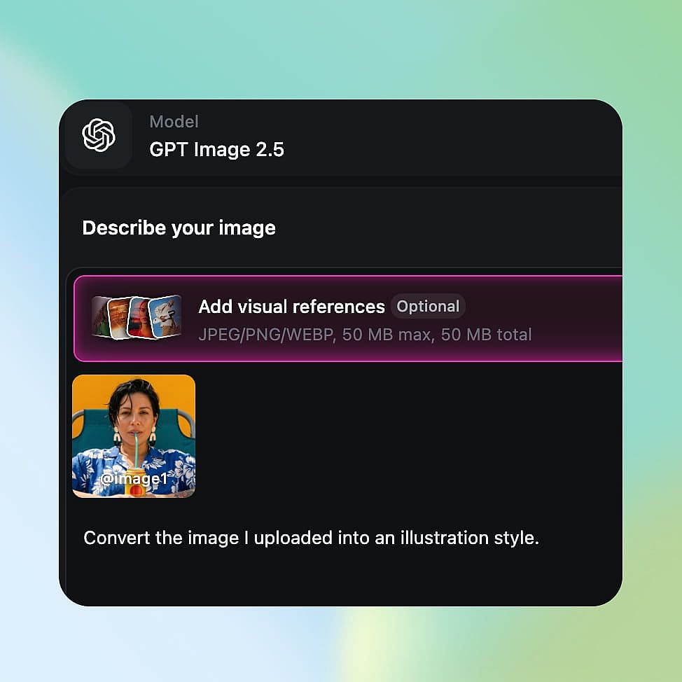 Prompt and add references