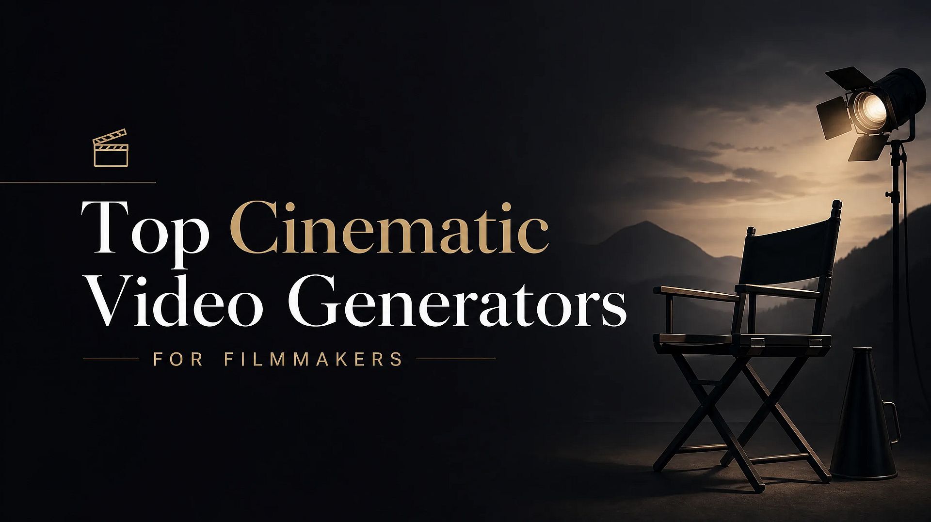 Best Cinematic Video Generators for Filmmakers in 2026