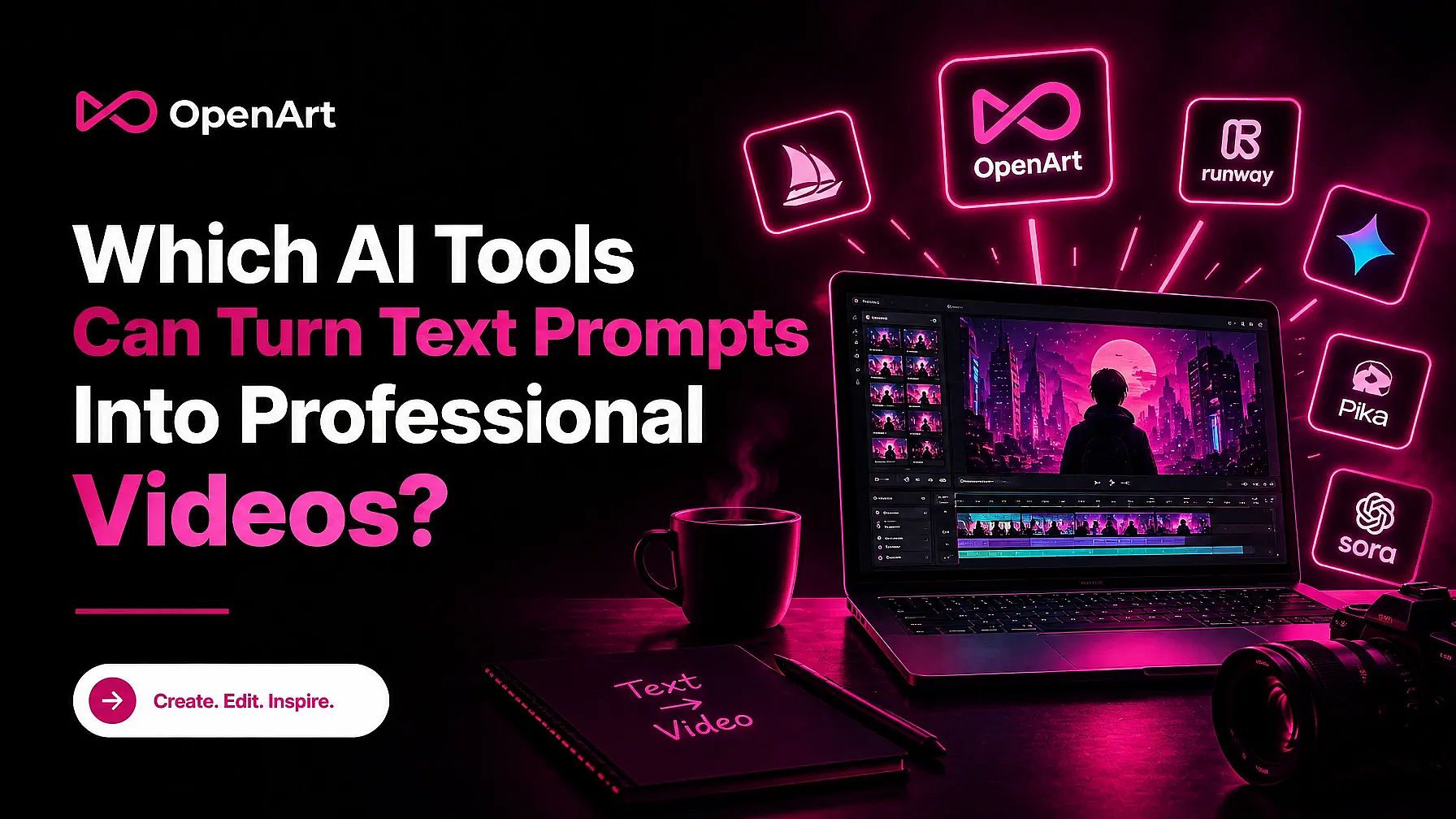 Which AI Tools Can Turn Text Prompts Into Professional Videos?