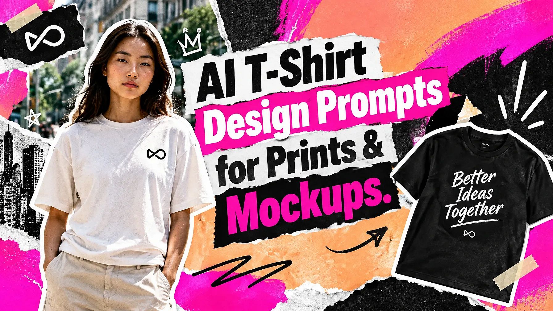 AI T-Shirt Design Prompts for Prints, Mockups and Merch