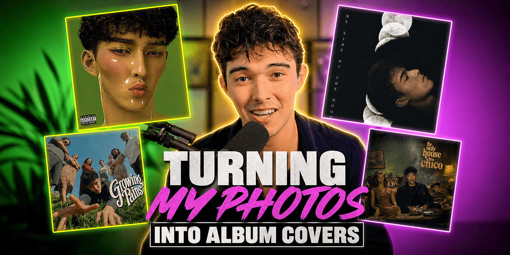 How to Turn a Photo Into an Album Cover with AI