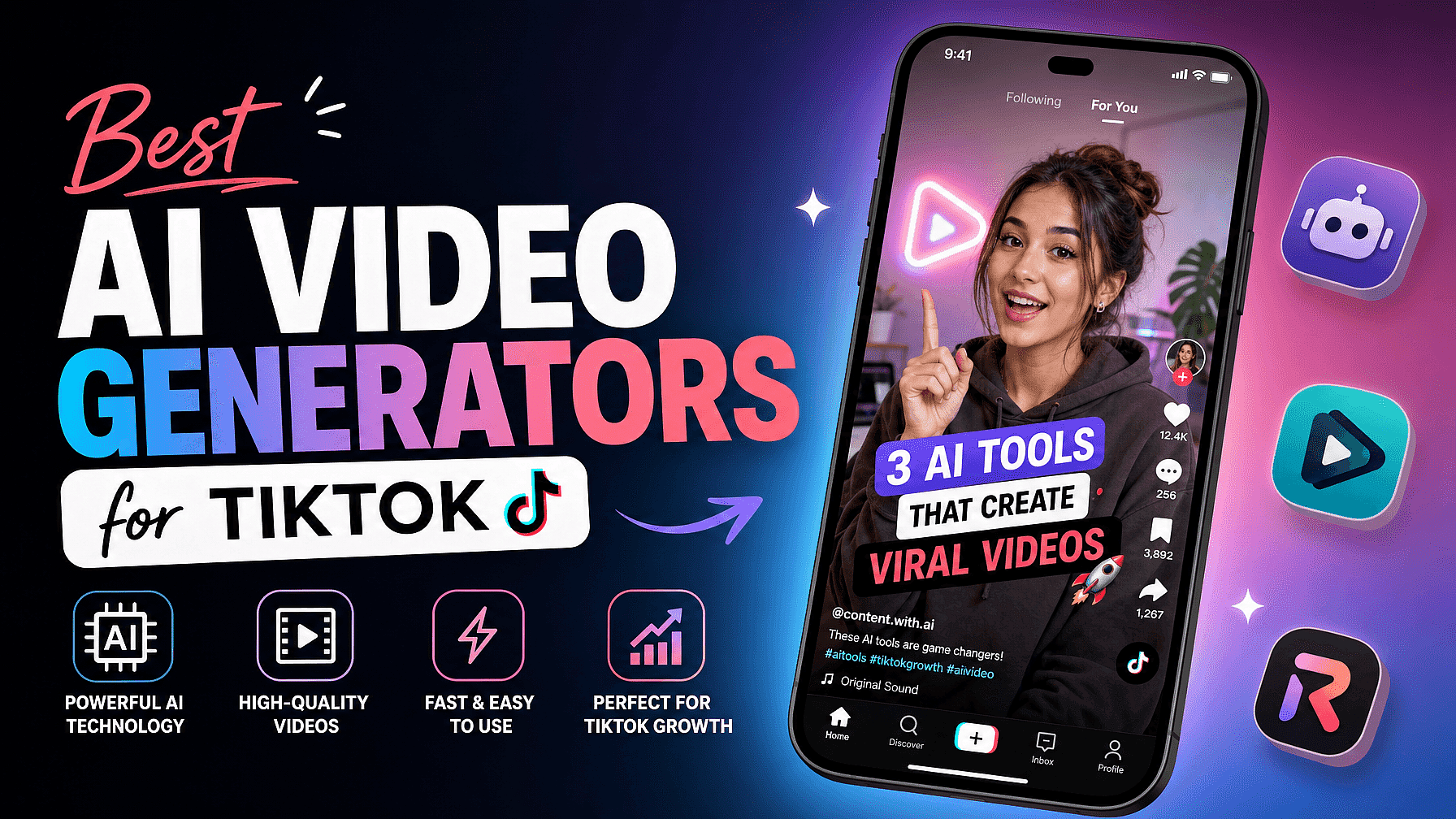 The Best AI Video Generators for TikTok in 2026