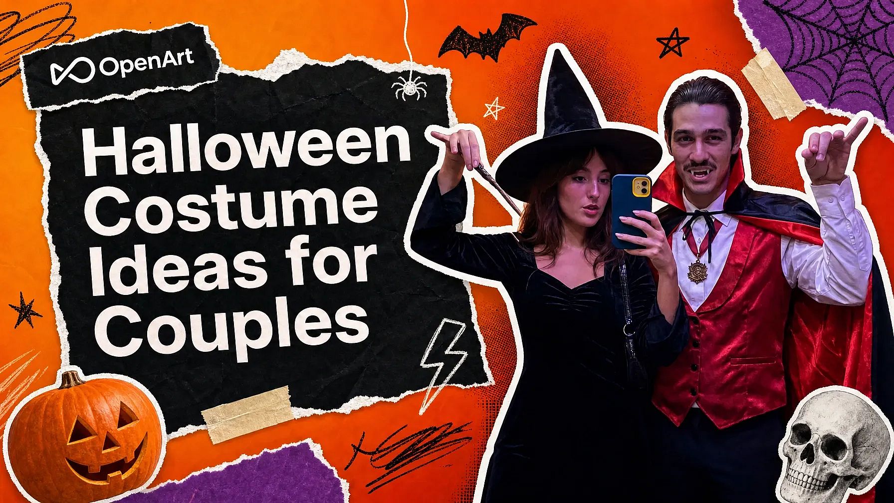 Couples Halloween Costume Ideas You Can Try On With AI
