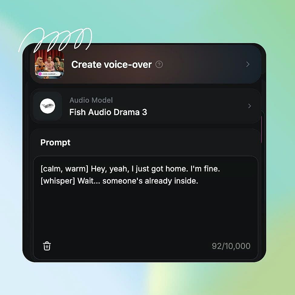 Prompt and set your output