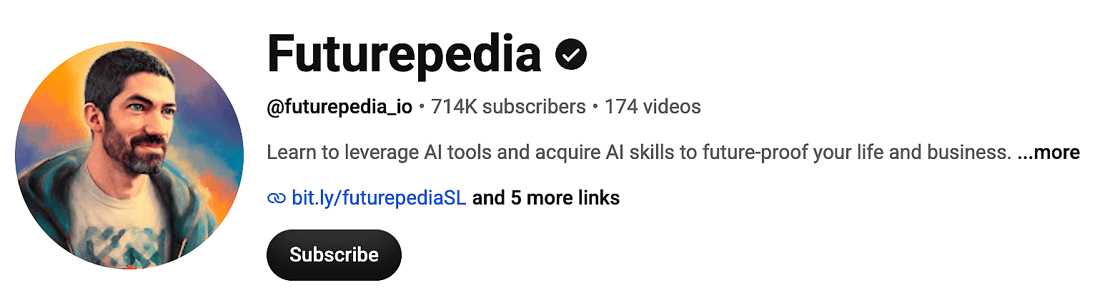 AI video creator example
