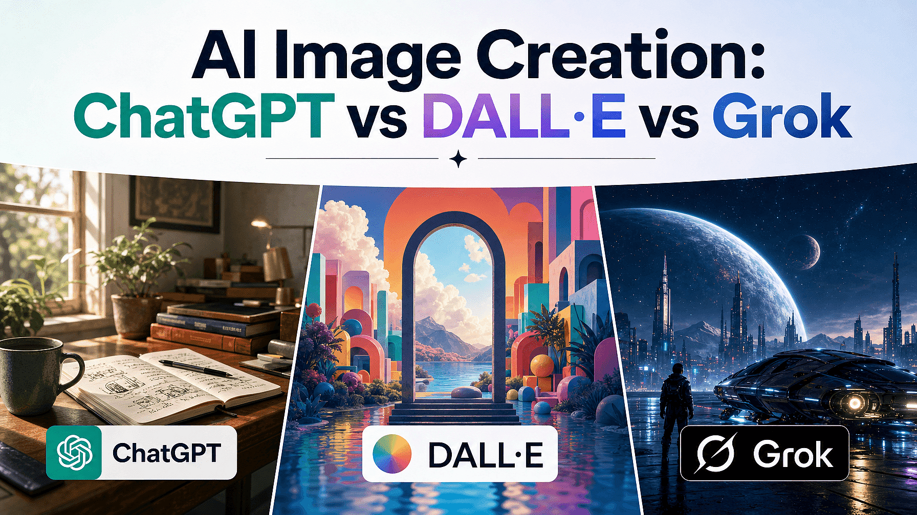 AI Image Creation: ChatGPT vs DALL·E vs Grok