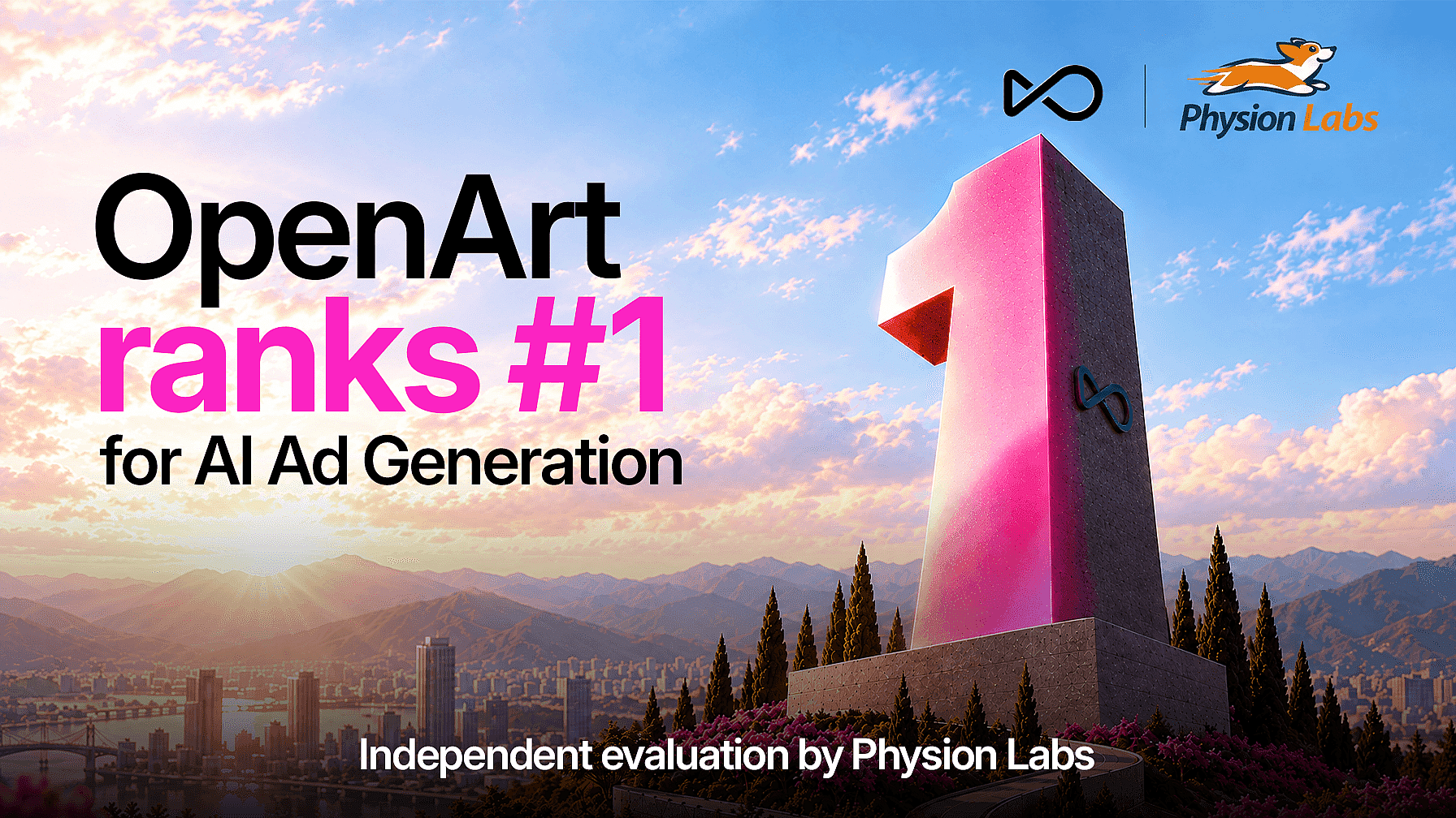OpenArt Director Ranks #1 on Physion Labs' AI Video Ad Agent Benchmark