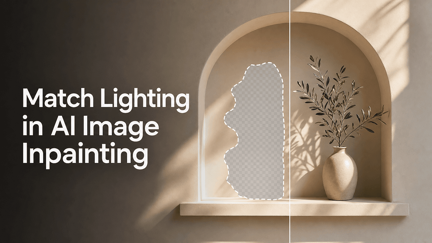 How to Match Lighting in AI Image Inpainting