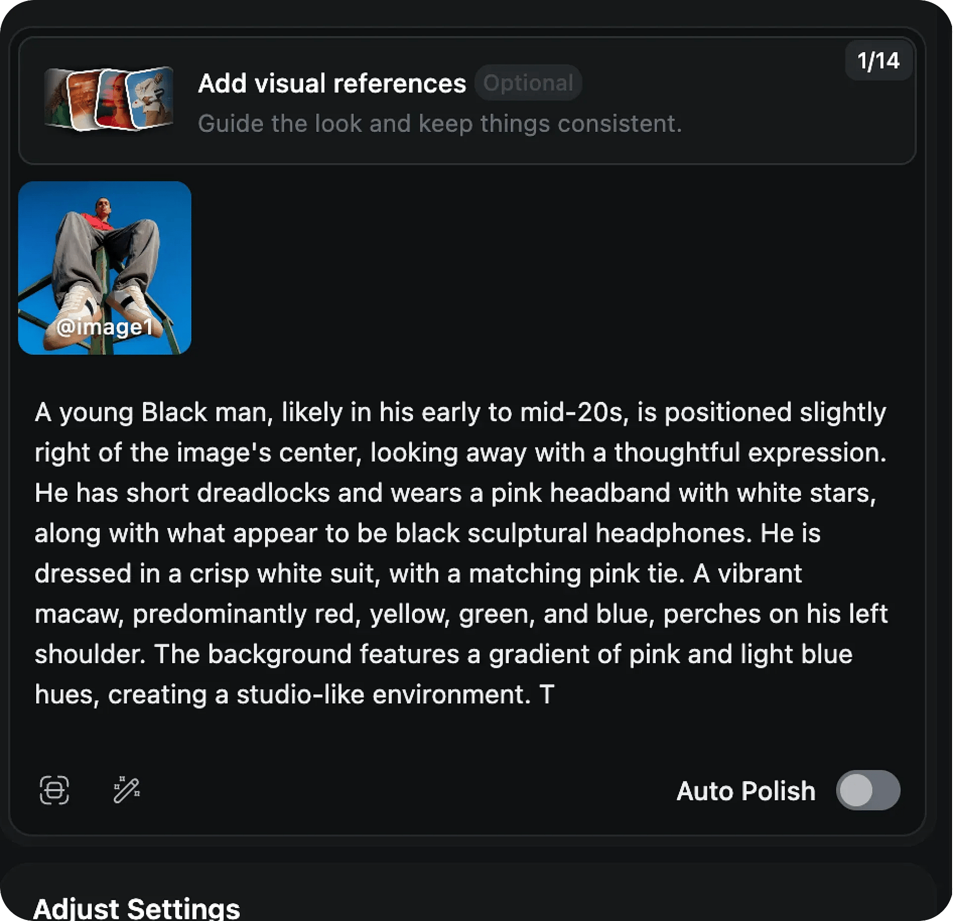 Prompt or Add Image