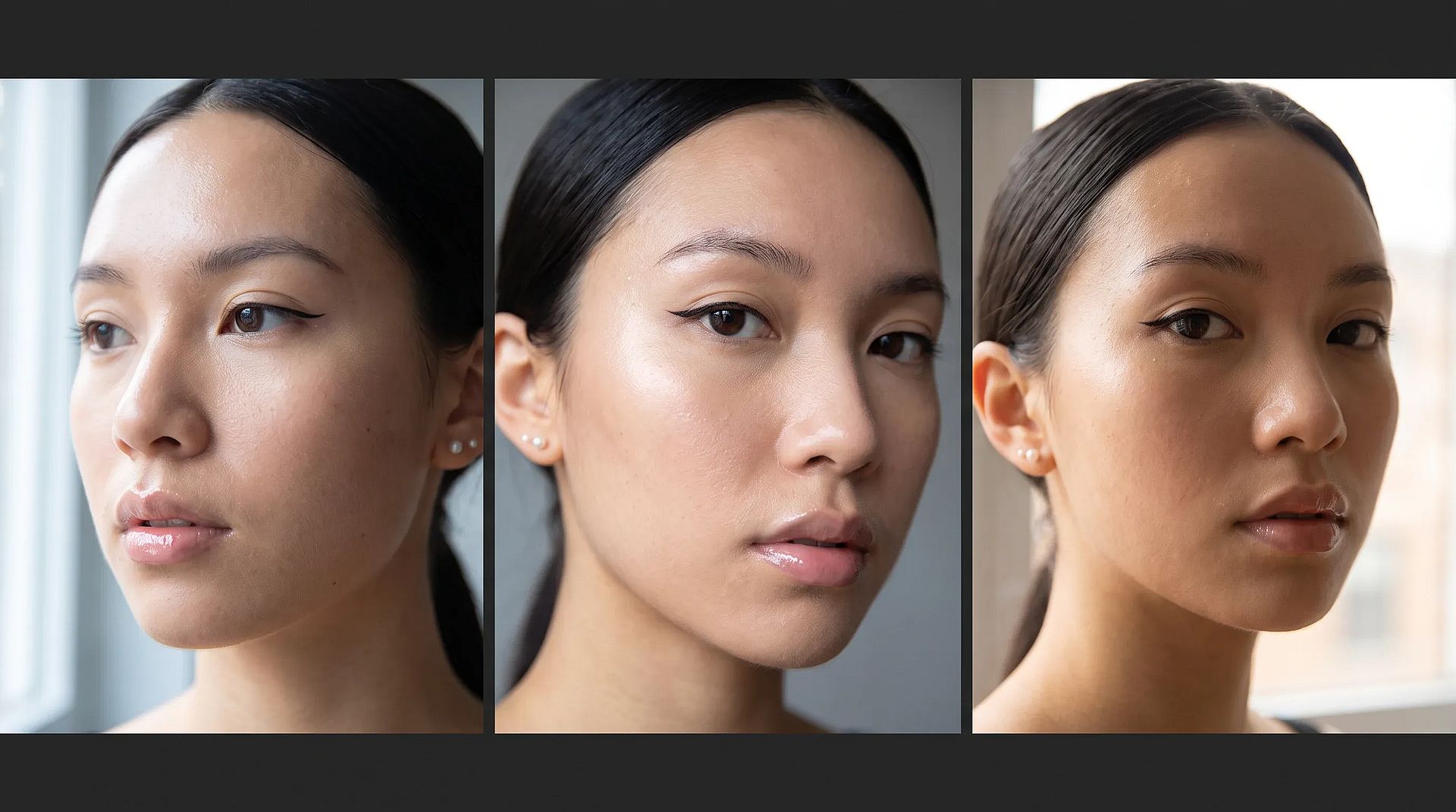Close-up comparison of portrait skin texture between Nano Banana 2 and GPT Image 2