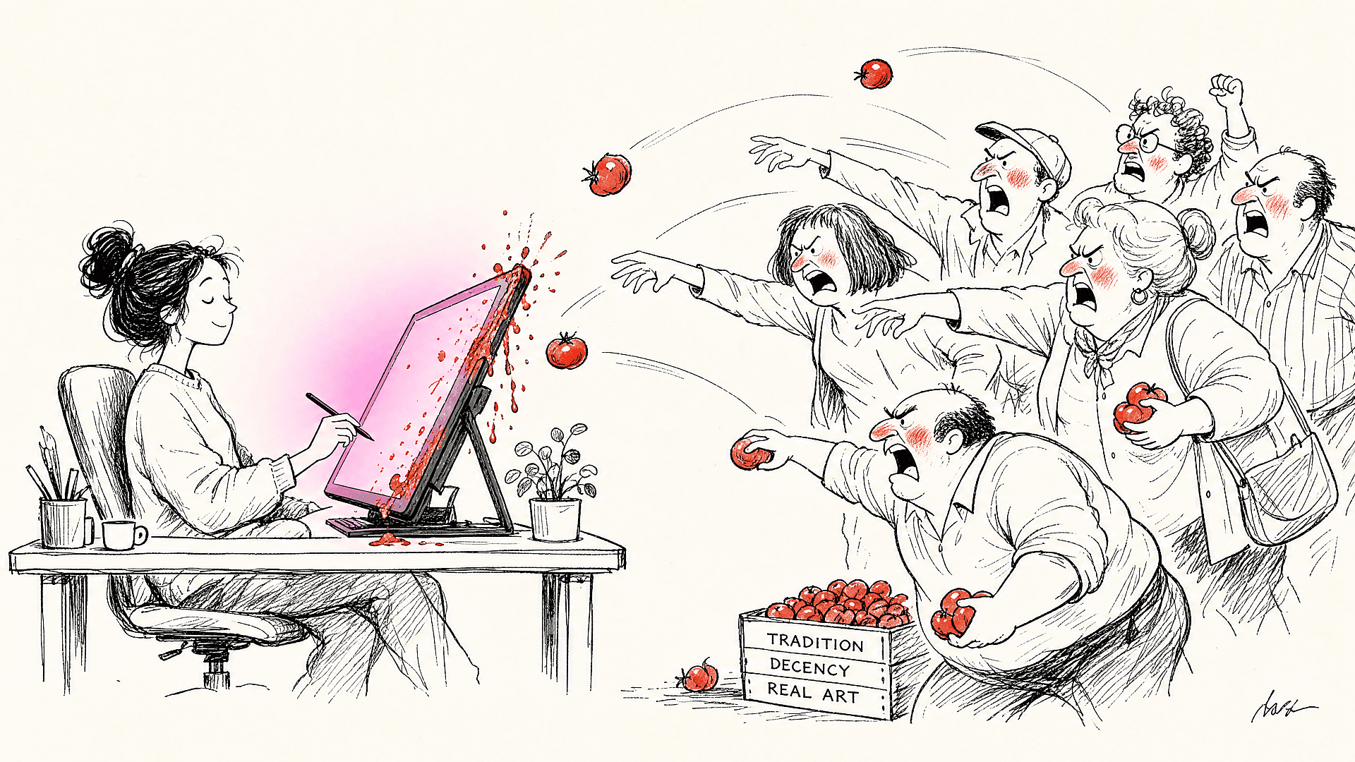Where AI Shaming Comes From, and Why It Lands Hardest on Creators