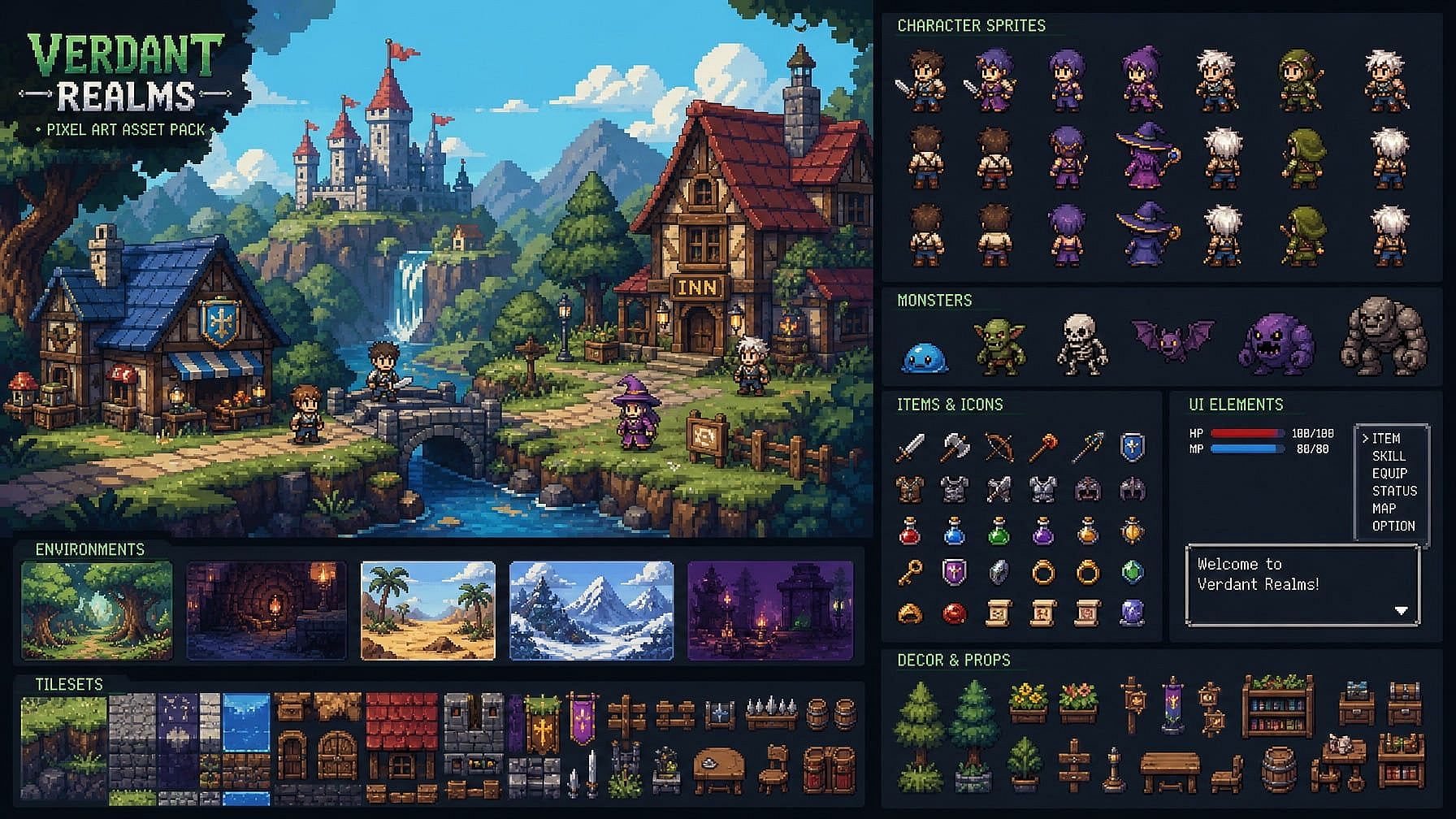 Pixel Art and Game Assets