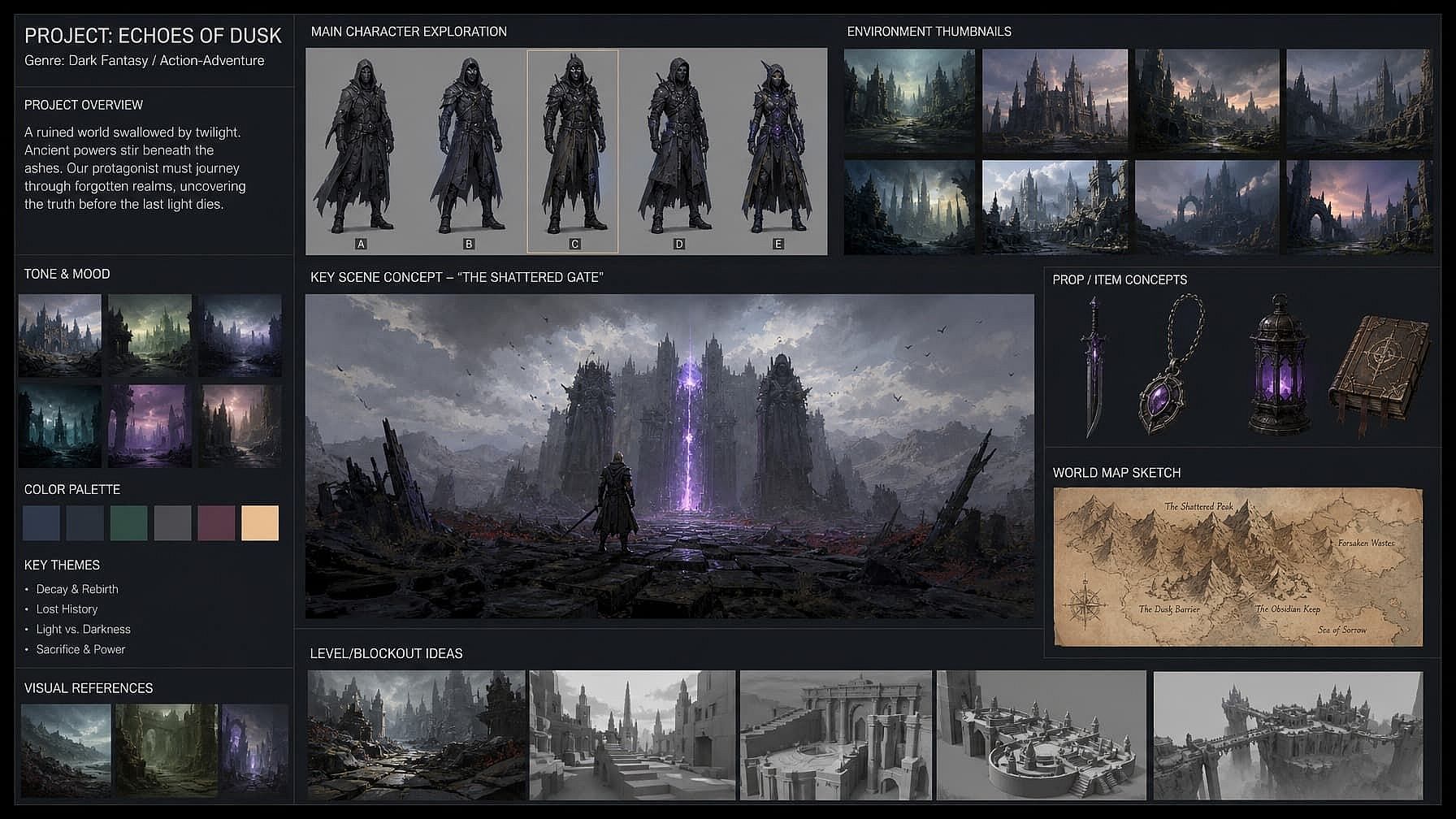 Concept Art and Storyboards
