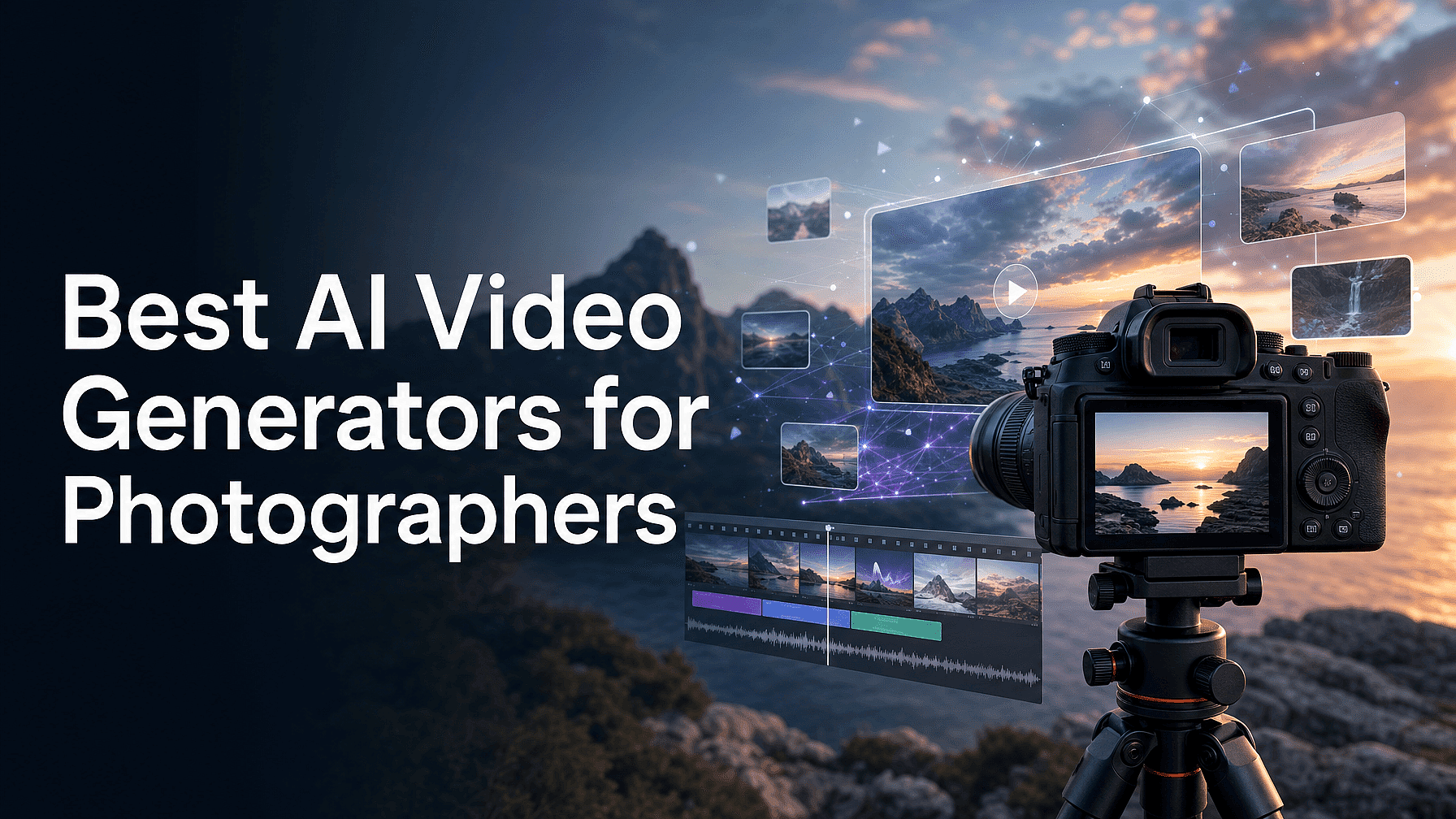 Best AI Video Generators for Photographers in 2026