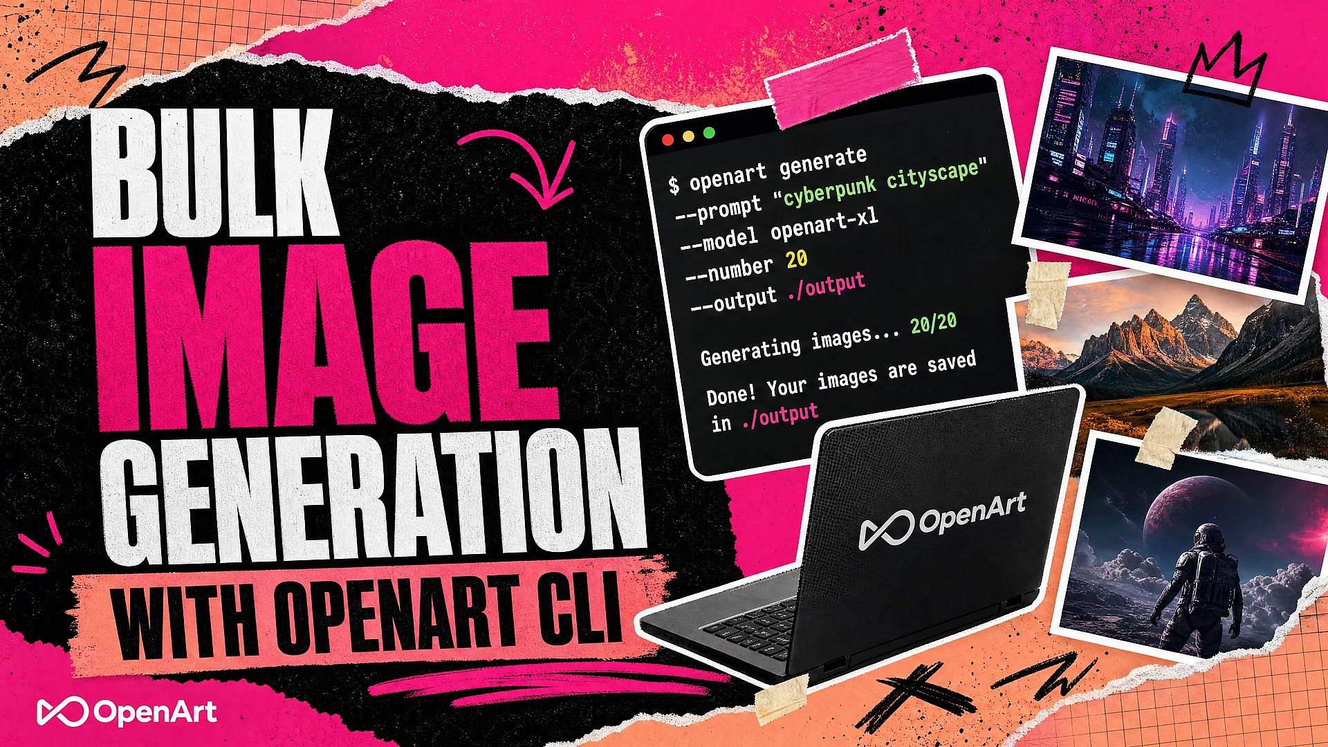 How to Set Up Bulk Image Generation With OpenArt CLI