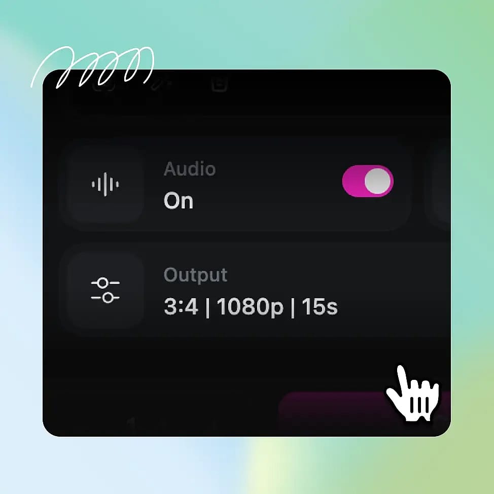 Configure Audio and Motion