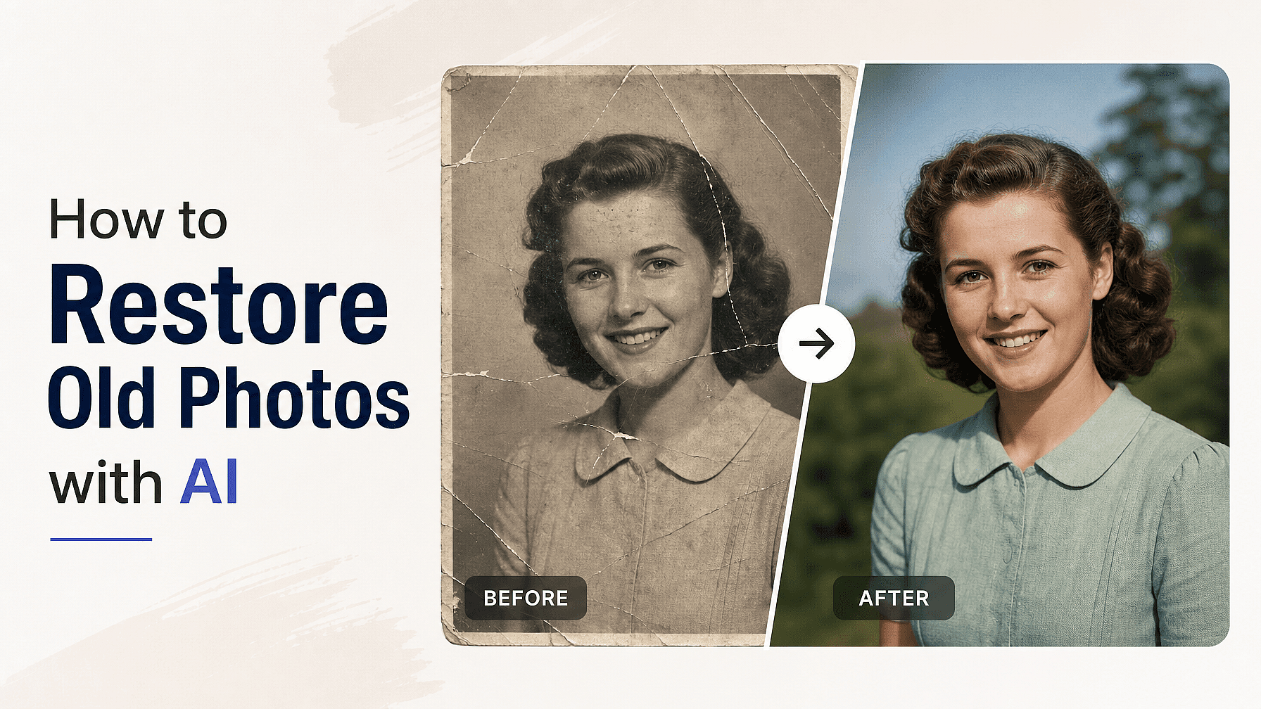 How to Restore Old Photos in Minutes with AI Image Upscaler