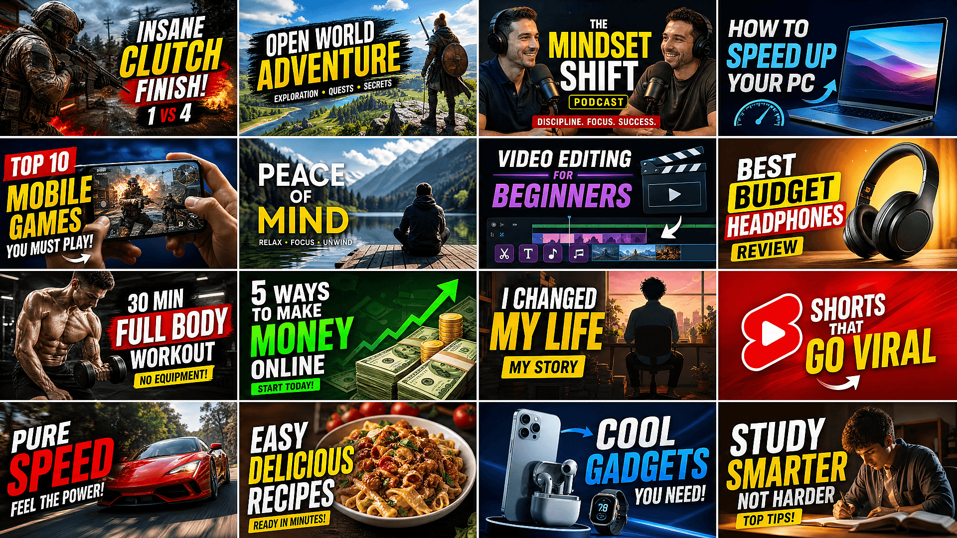 Free AI YouTube Thumbnail Generator Online