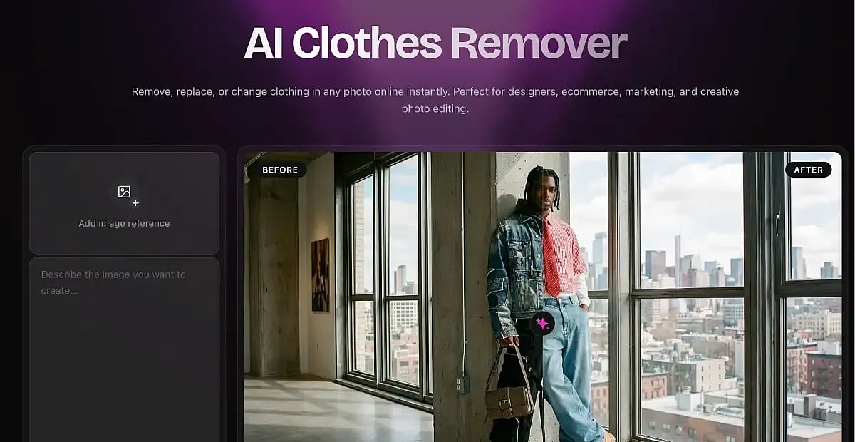 AI Clothes Remover – Edit, Replace, or Change Outfits