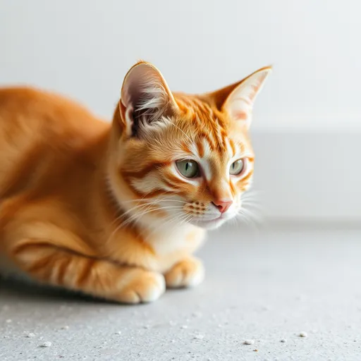 Prompt: lovery orange cat