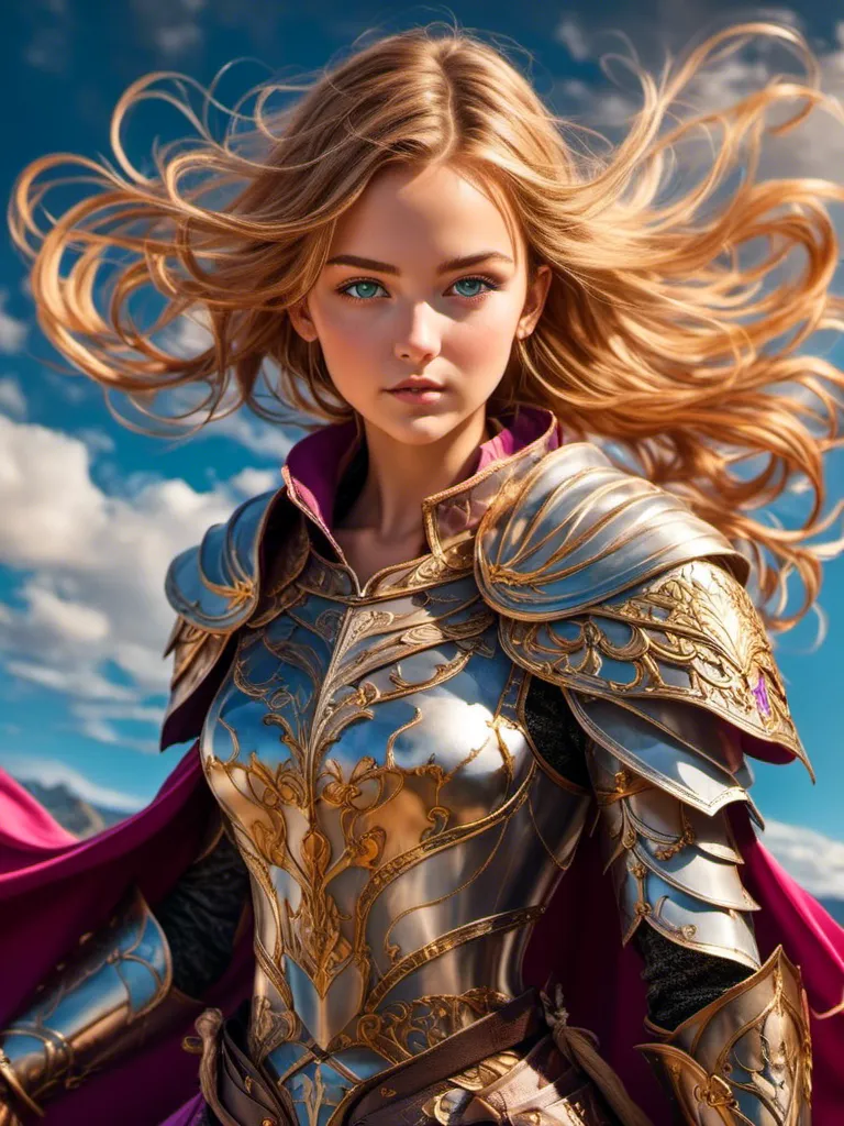 Highresolution digital painting of a power... OpenArt